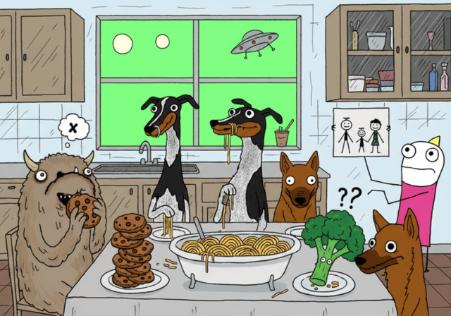 Moving truck illustration